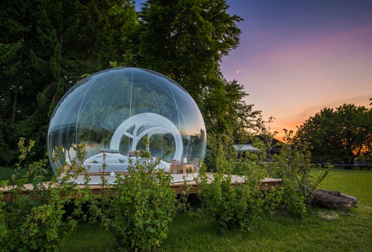Himmelbett Bubble Hotel Thurgau