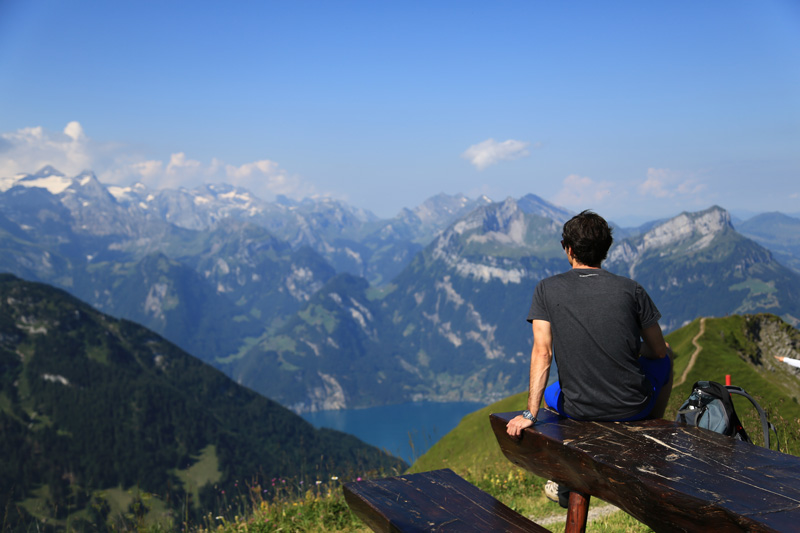 Gratwanderweg im Kanton Schwyz