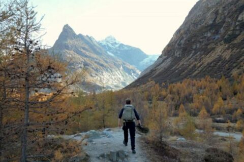 Val d’Hérens – wo der Herbst besonders bunt ist